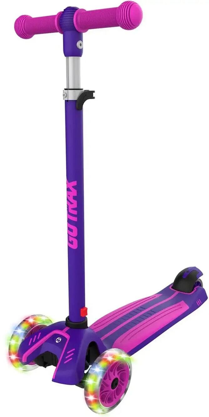 🔥Gotrax LS1 Kids Kick Scooter LED Lighted Wheels 3 Adjustable Height Handles💥